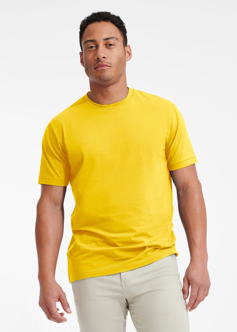 Cotton Stretch T-Shirt | Golden