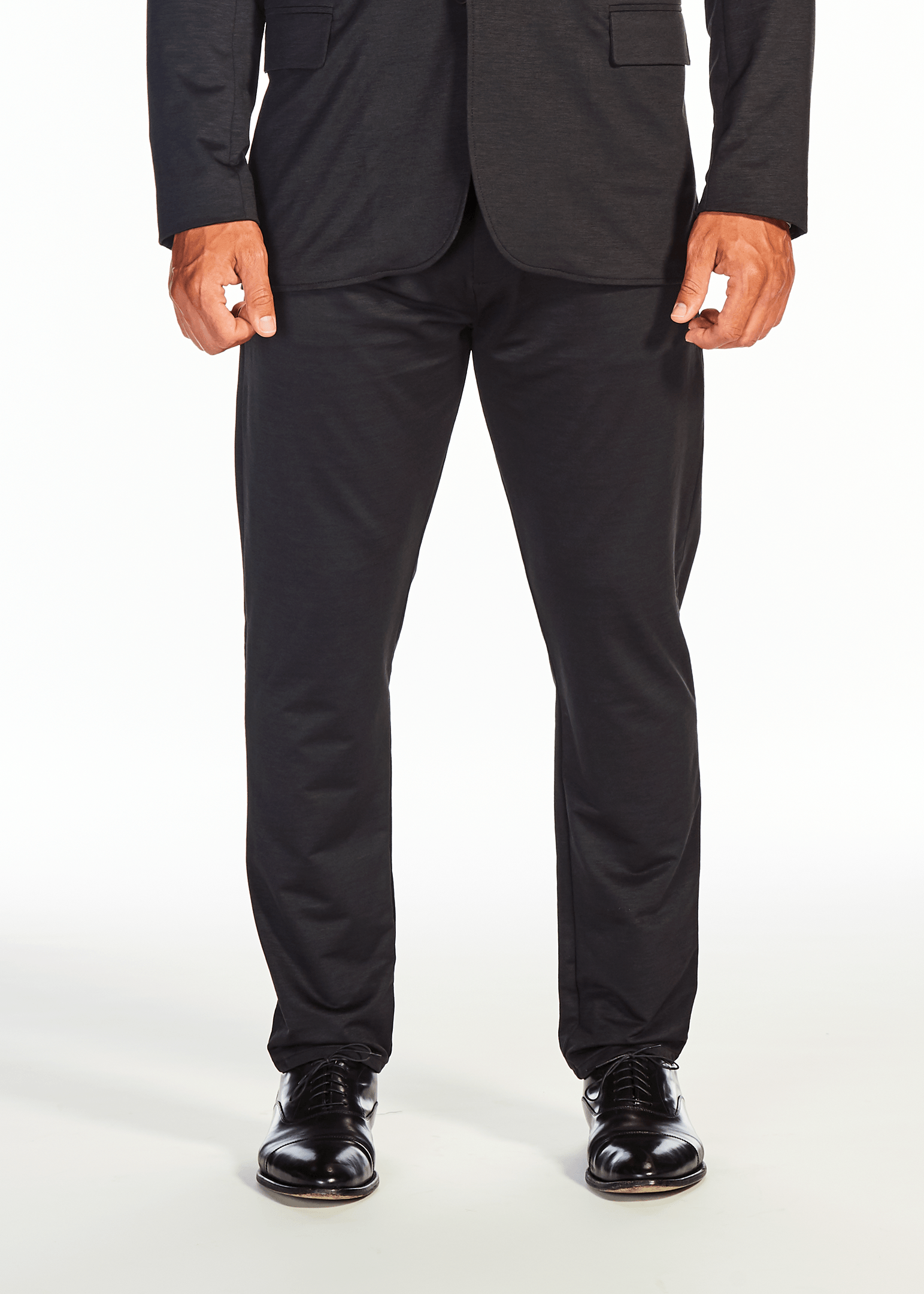 The Flat Front Stretch Suit Pants Swet Tailor