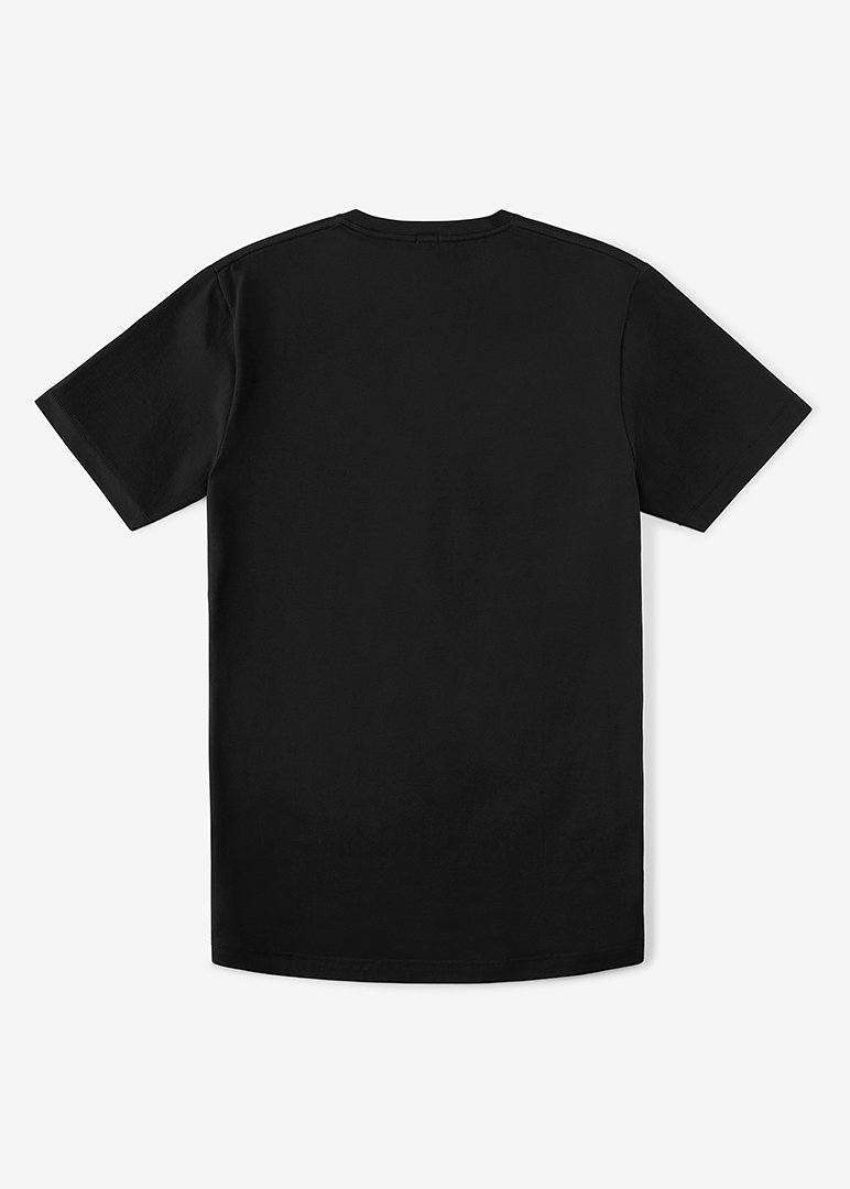 Cotton Stretch T-Shirt | Black