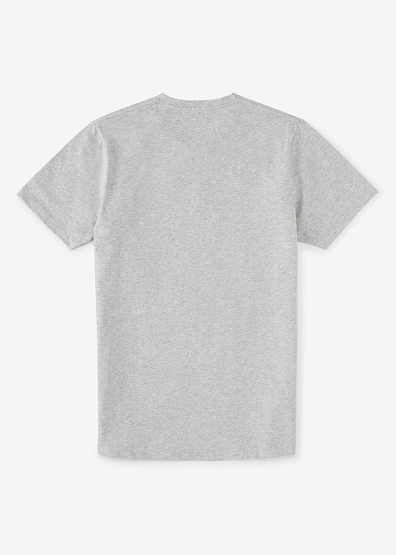 Cotton Stretch T-Shirt | Heather Grey