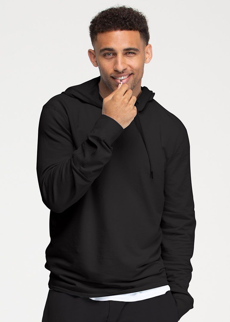 Swet Tailor Men's Swet Hooded Sweatshirt - Black - Size Medium