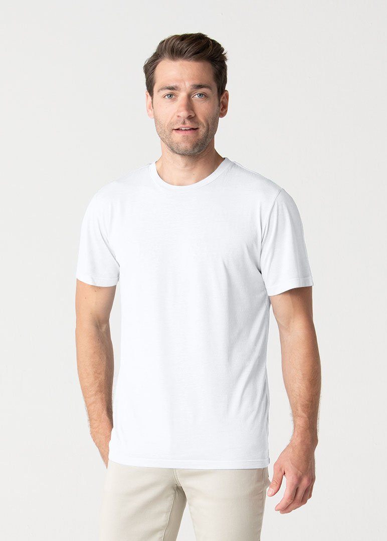 bred springvand flydende Softest T-Shirt | White – Swet Tailor