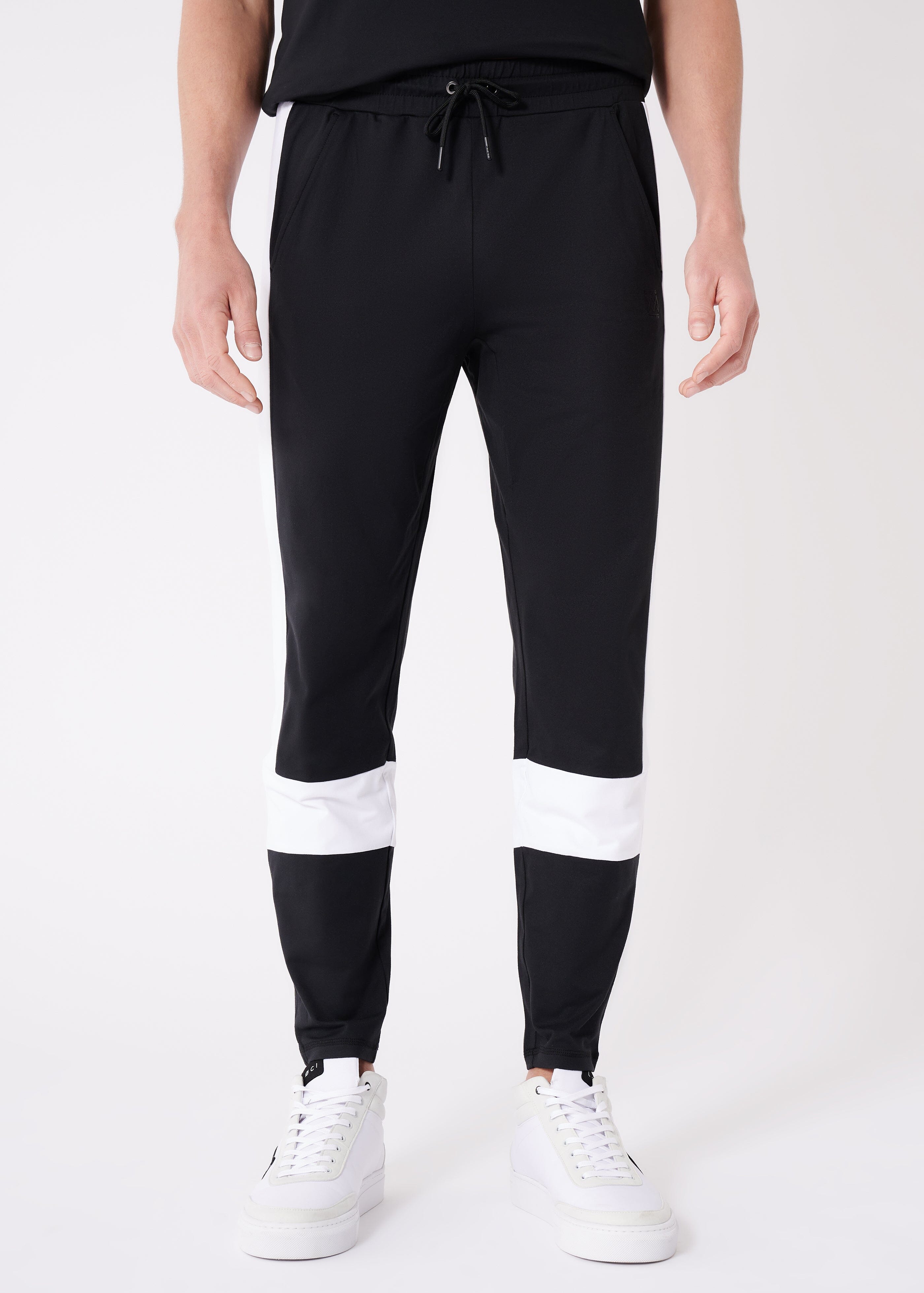 Summit Pant | Black w/ White Stripe – Swet Tailor