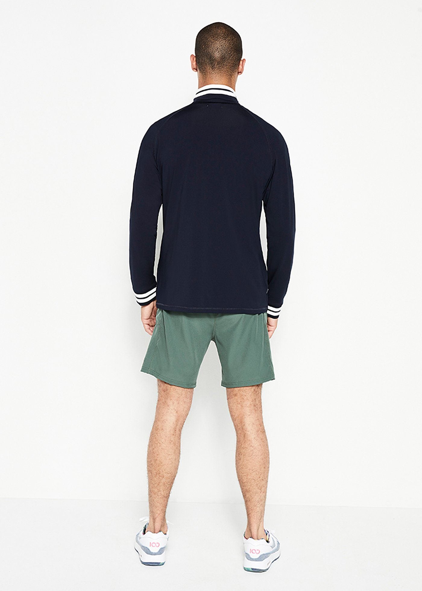 ENNOY Sweat Set Up (Navy × White) pullover