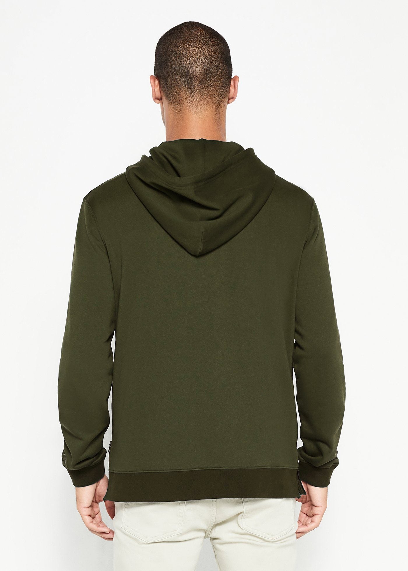 Side zip pullover hoodie sales