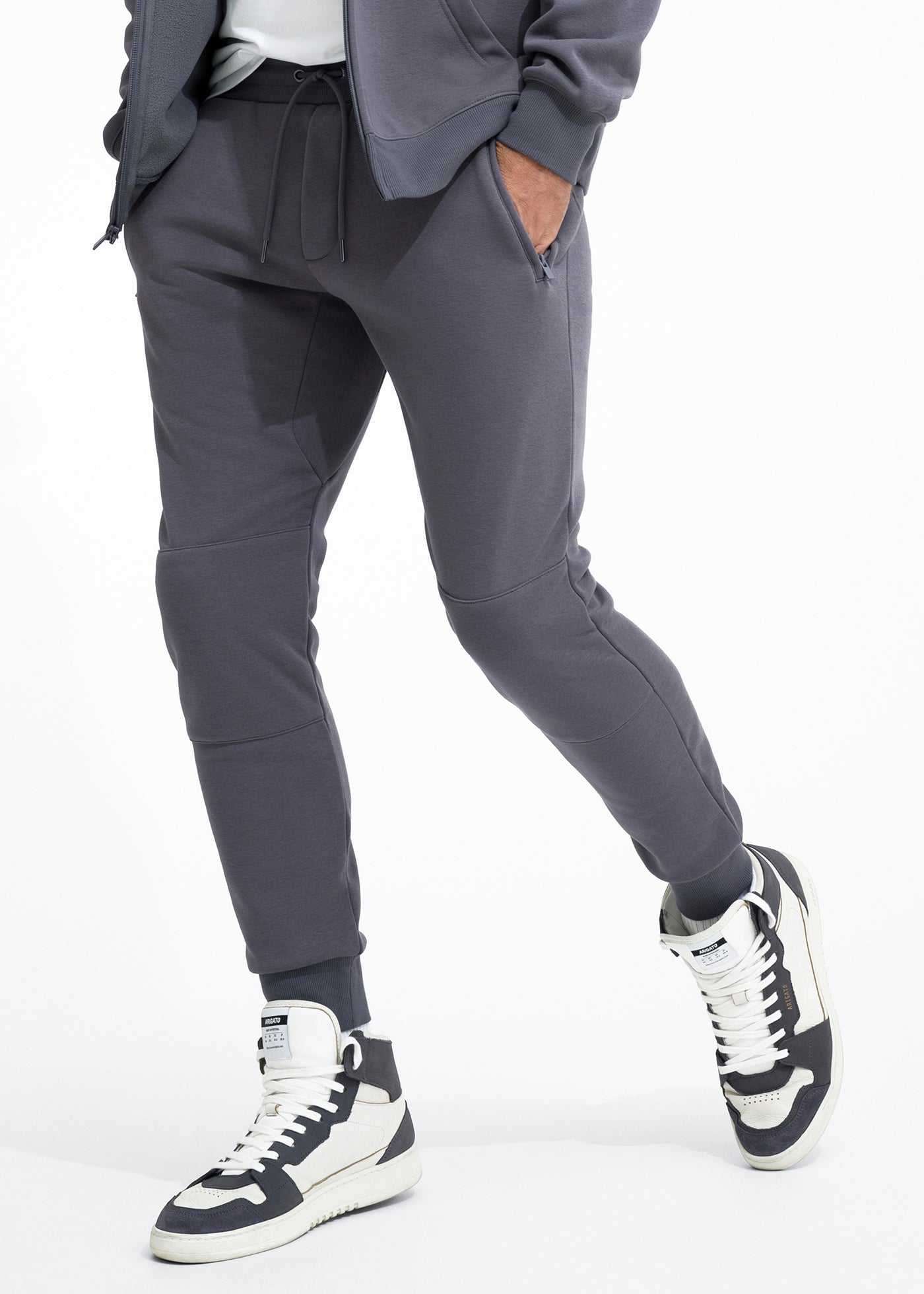 Stretch Fleece Jogger | Monument – Swet Tailor
