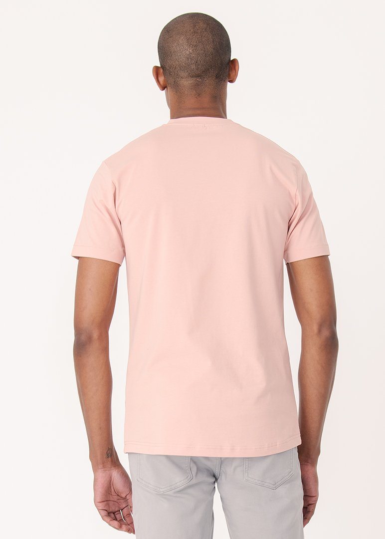 Cotton Stretch T-Shirt | Pearl Blush