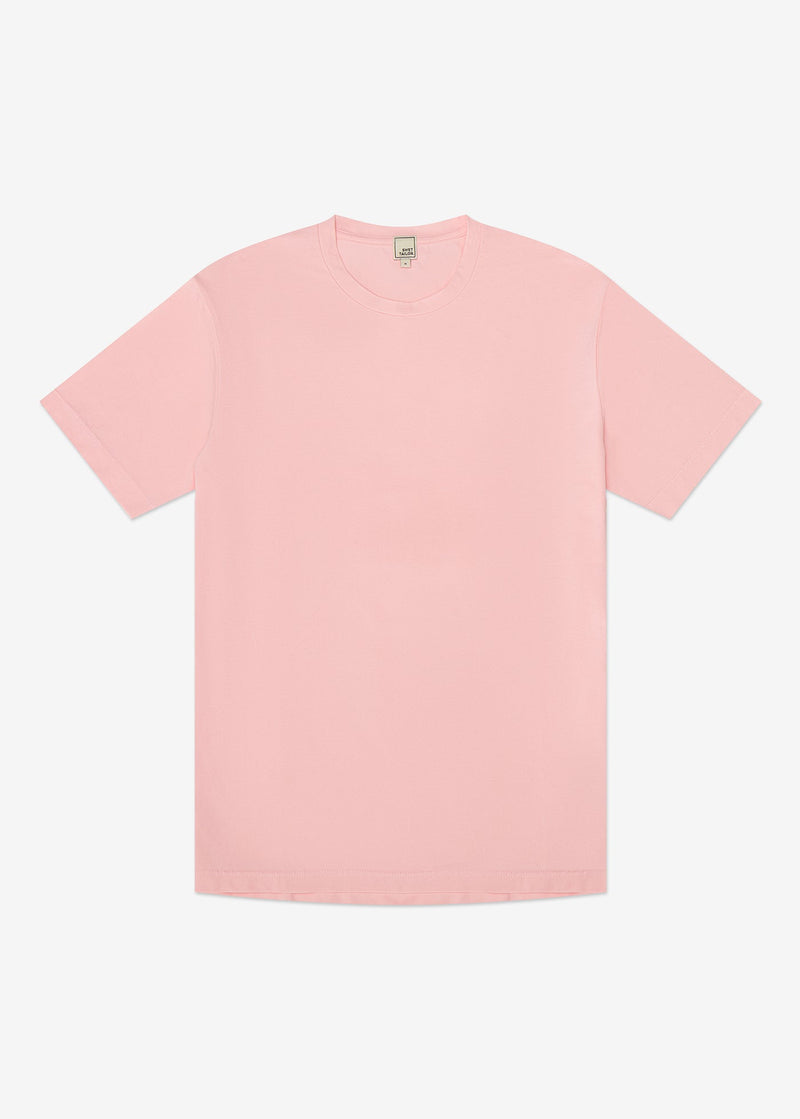High & Mighty Cotton Stretch T-Shirt | Light Pink