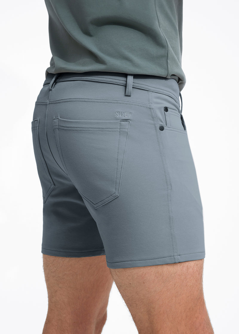 All-In 5" Shorts | French Grey