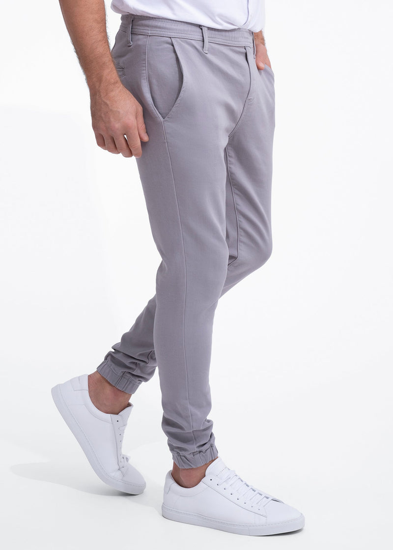 Duo Joggers  Light Grey – Swet Tailor