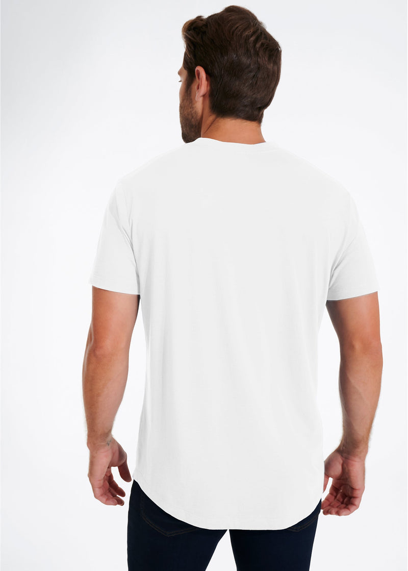 Softest V Neck T-Shirt | White