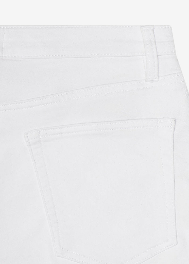 Duo 6" Shorts | White