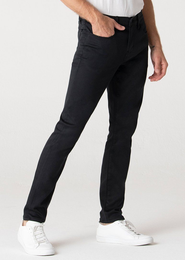 Black Slim Fit Pants for Men | Swet Tailor®