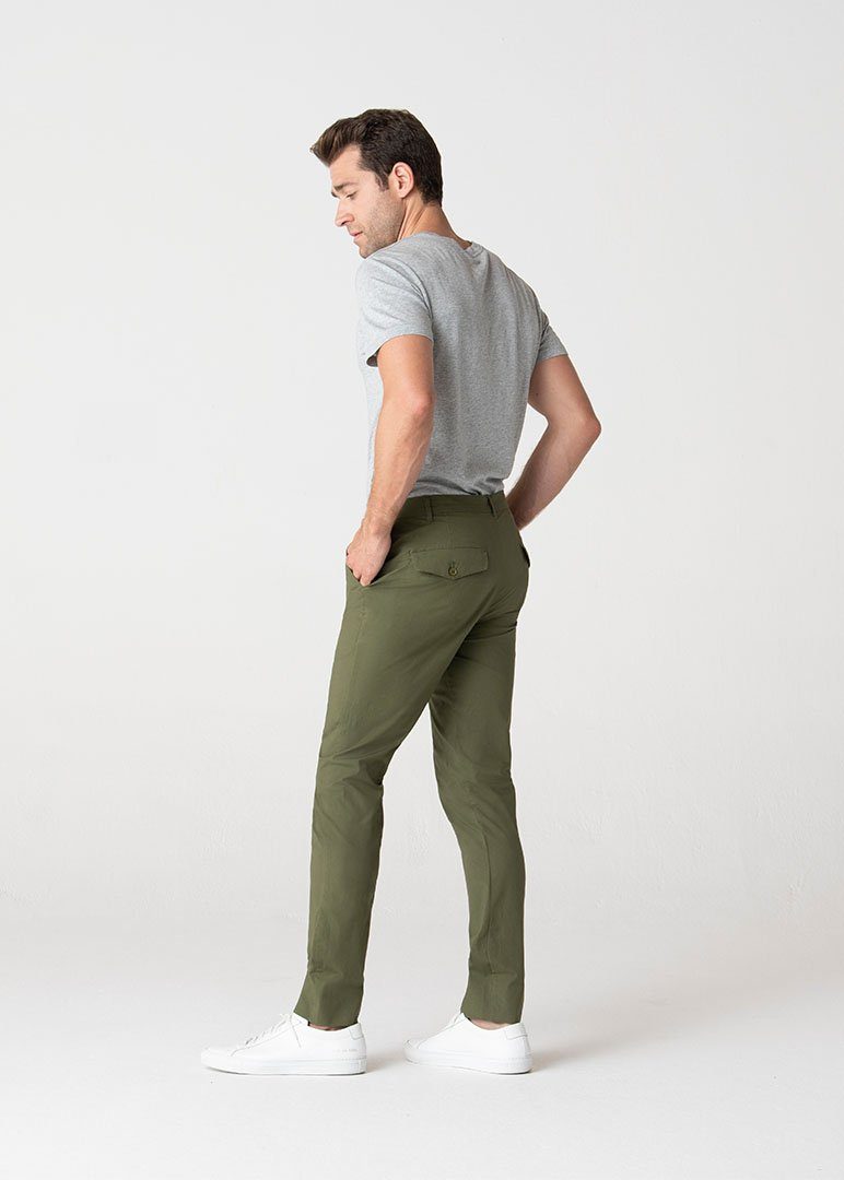 Military Officer Pants | Olive – Swet Tailor