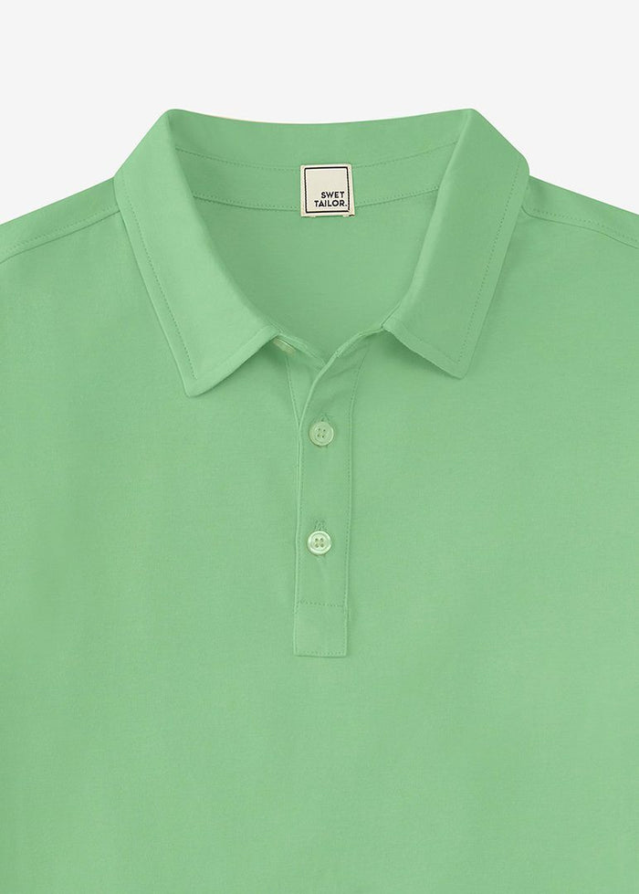 High Mighty All In Polo Pistachio Green