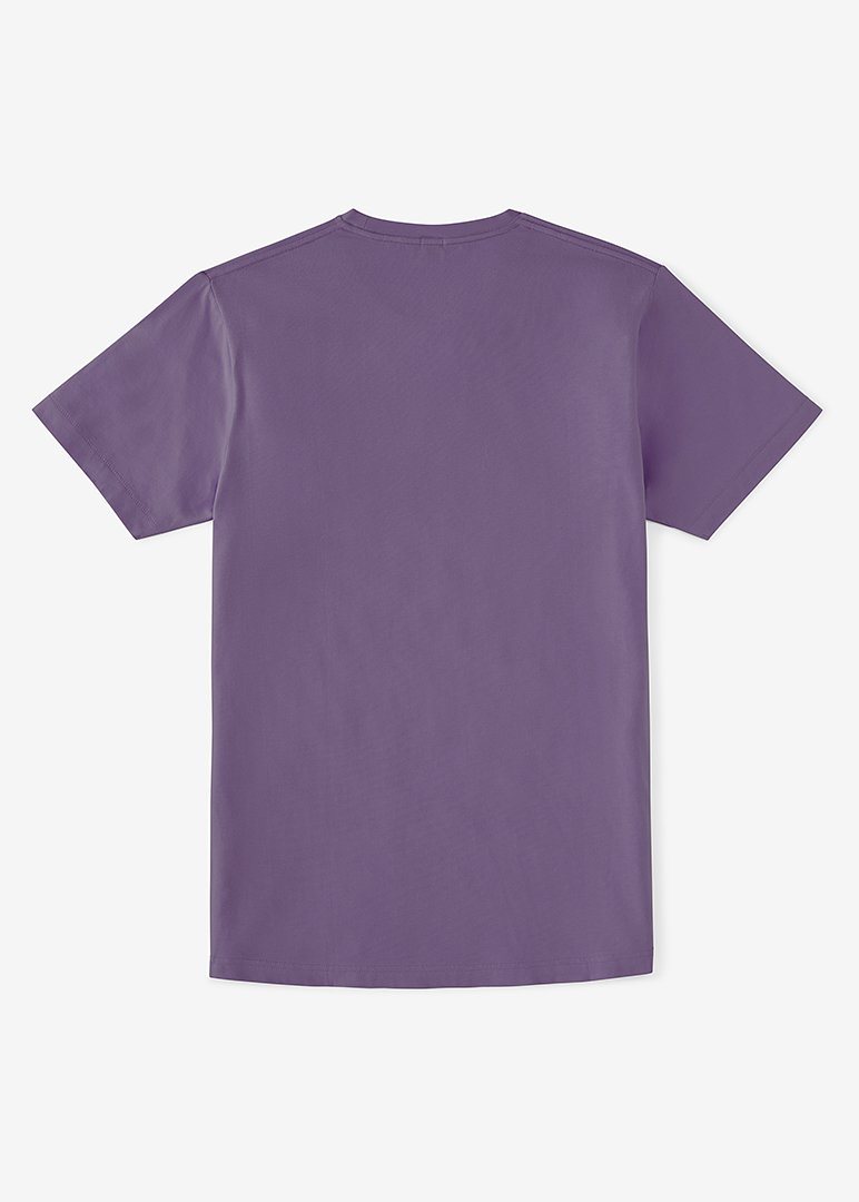 High & Mighty Cotton Stretch T-Shirt | Grape