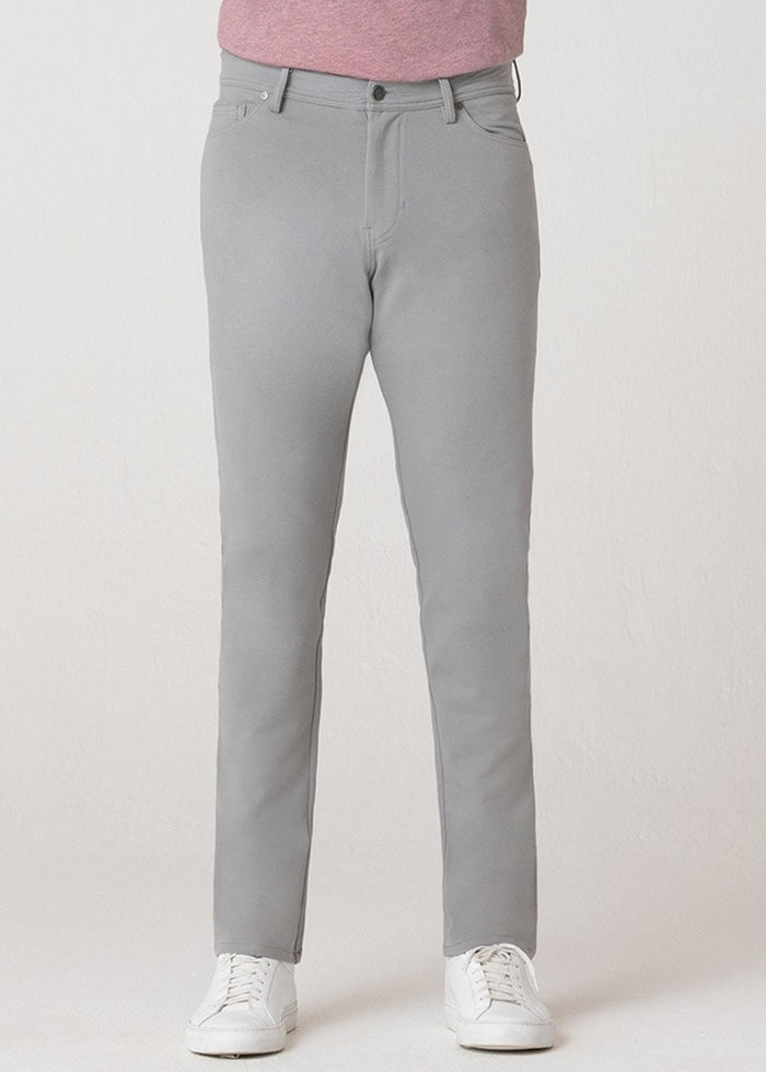 パンツ forever slacks (grey chambray) Heather Grey Clayton Slim Fit Suit Pants - Jim's Formal Wear