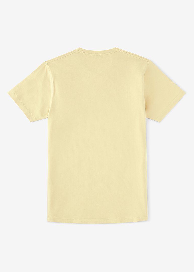 Butter Yellow Comfort Color T-shirt With Fabric 381A on White -  Canada