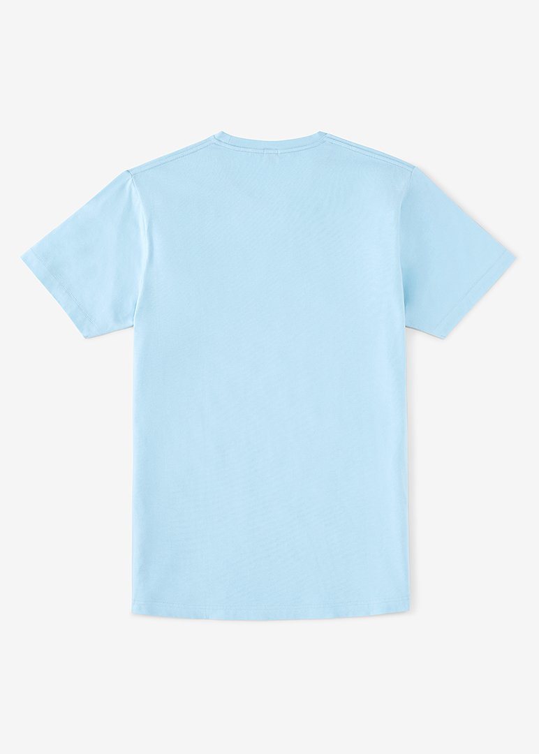 Cotton Stretch T-Shirt | Light Blue – Swet Tailor
