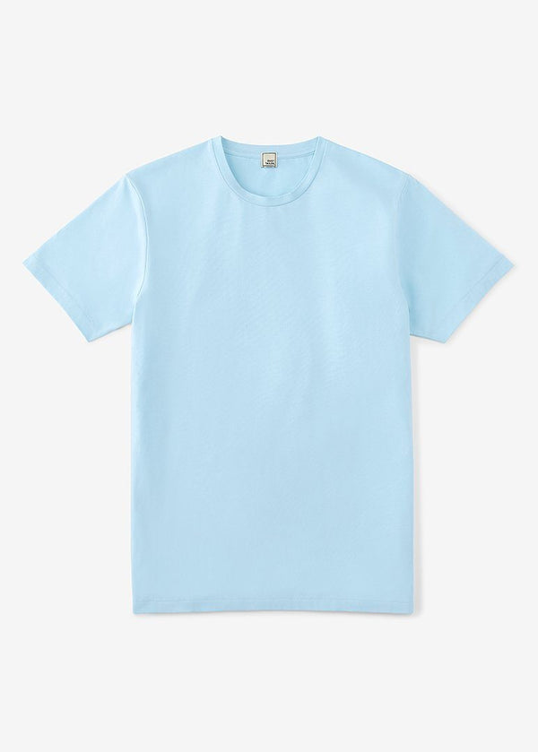High & Mighty Cotton Stretch T-Shirt | Light Blue