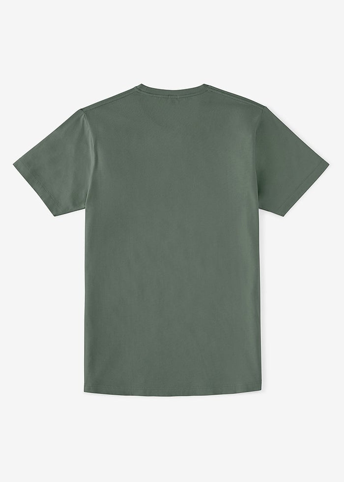 ★KHAKIPOINT★ Silver Point Crop T-Shirt Olive Neighborhood Pigment Dyed T-Shirt | Olive Drab | SVD USA