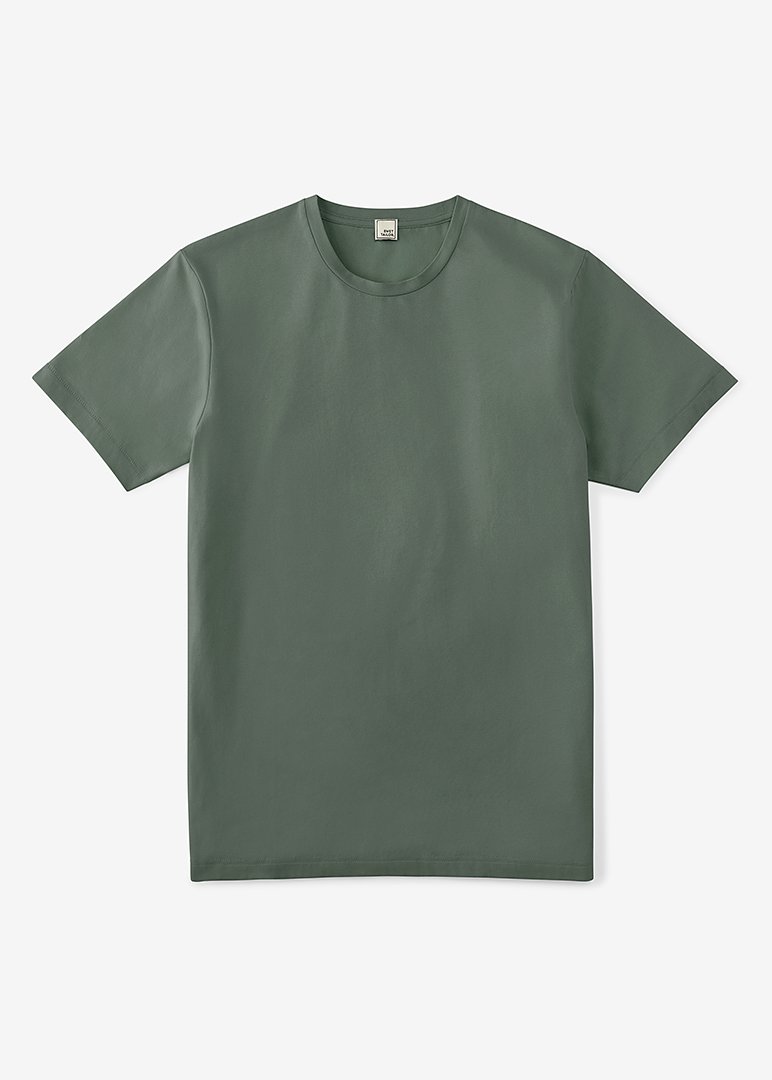 High & Mighty Cotton Stretch T-Shirt | Olive