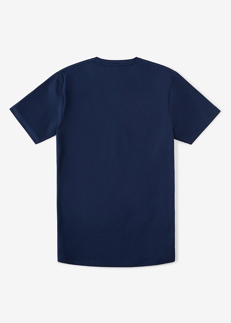 High & Mighty Cotton Stretch T-Shirt | Admiral Blue