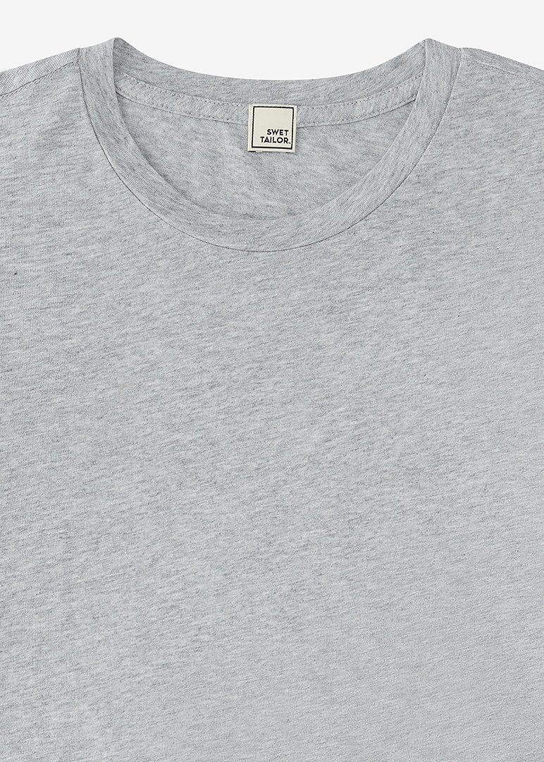 – Swet | Tailor T-Shirt Heather Grey Softest