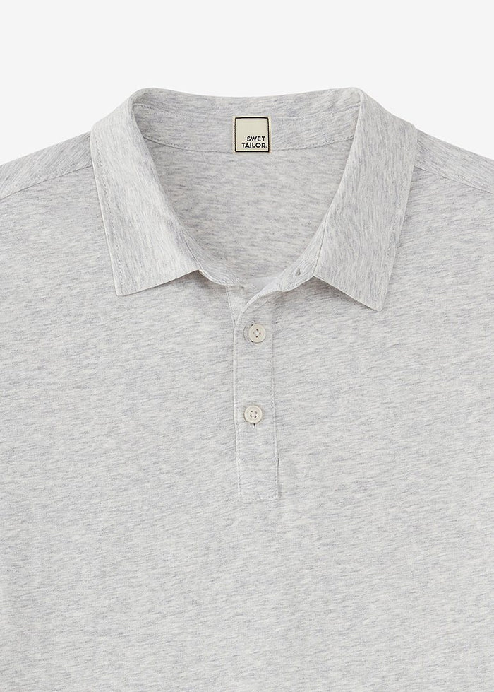 All-In Polo | Heather Grey – Swet Tailor