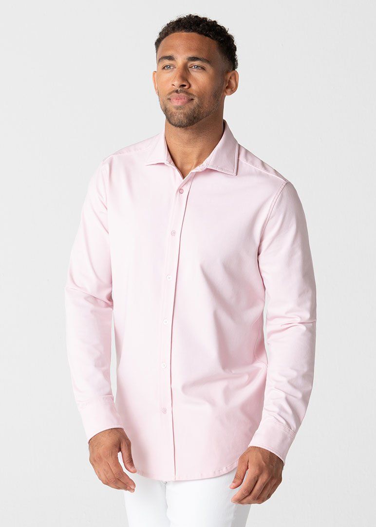 Polished Shirt | Light Pink