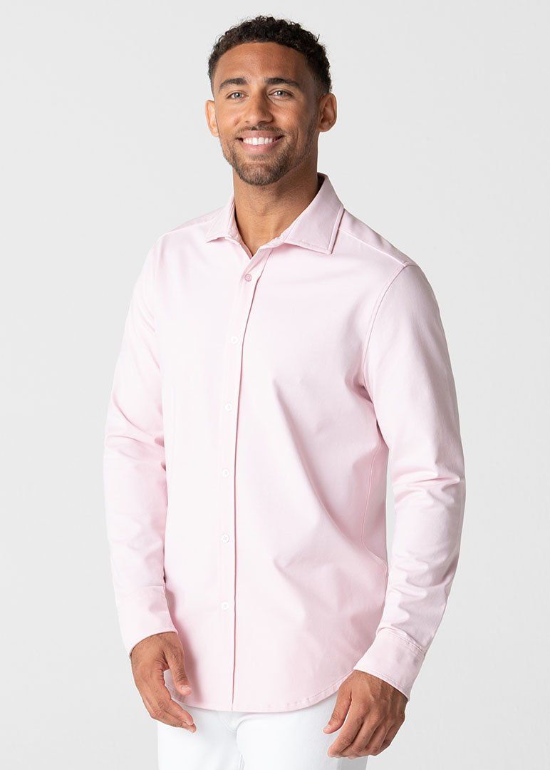 Polished Shirt | Light Pink