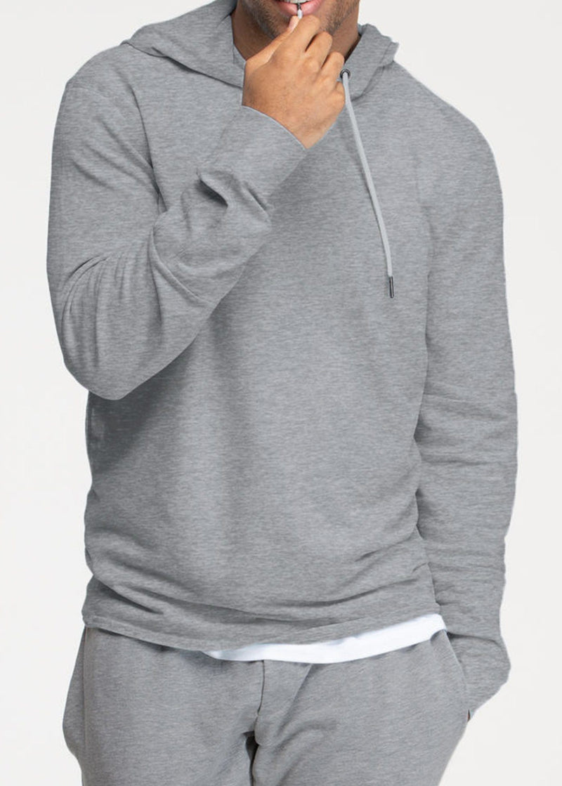High & Mighty Lightweight SWET-Hoodie | Heather Charcoal
