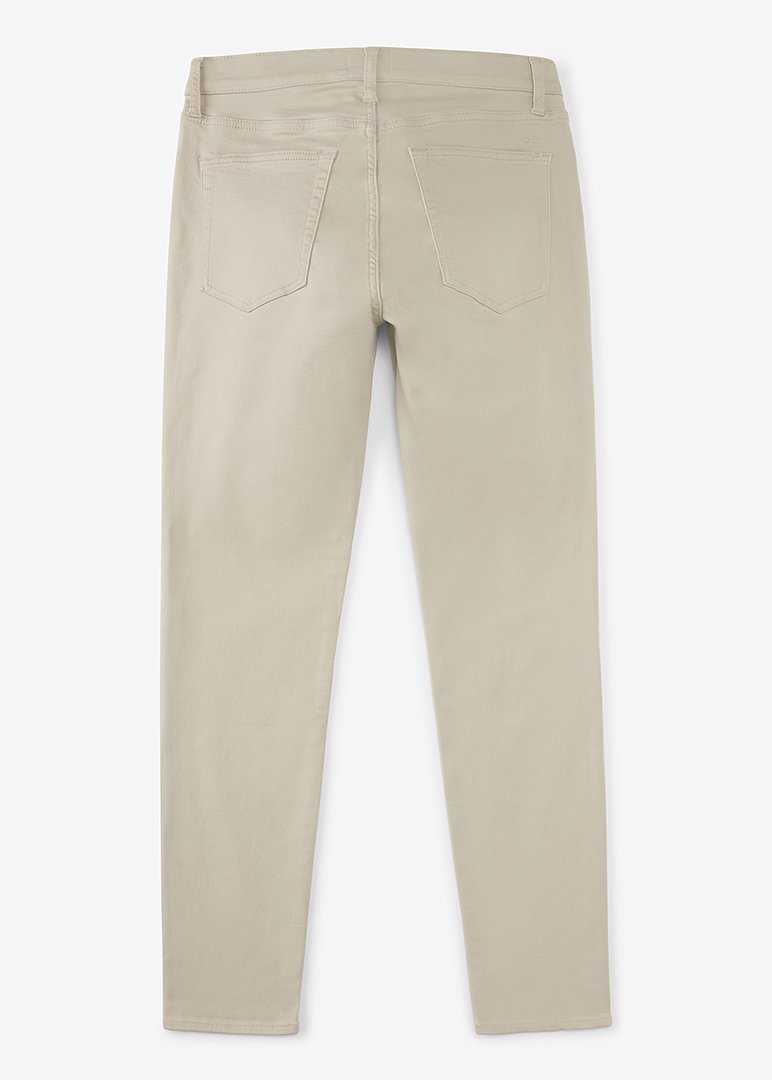 Light Khaki Slim Fit Pants for Men | Swet Tailor®