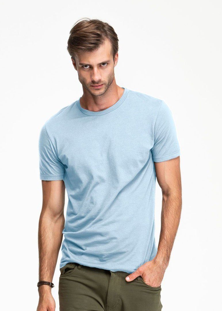 Softest T-Shirt | Faded Light Blue