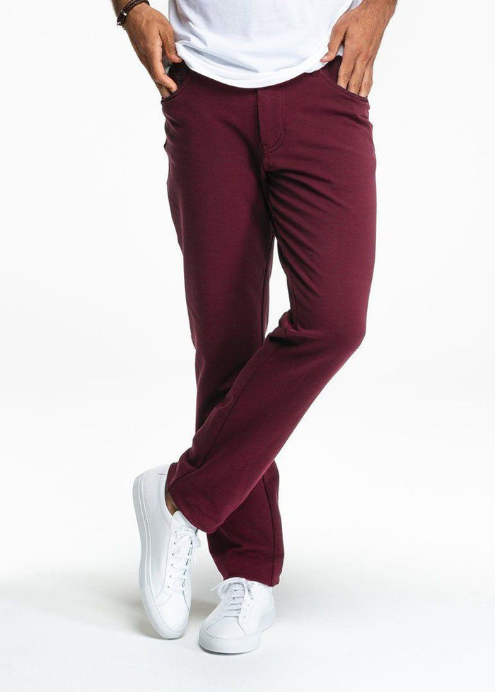 【はこぽす対応商品】 Pants, Stretch Men's Maroon All-In Tailor® Swet | Pants Clothing