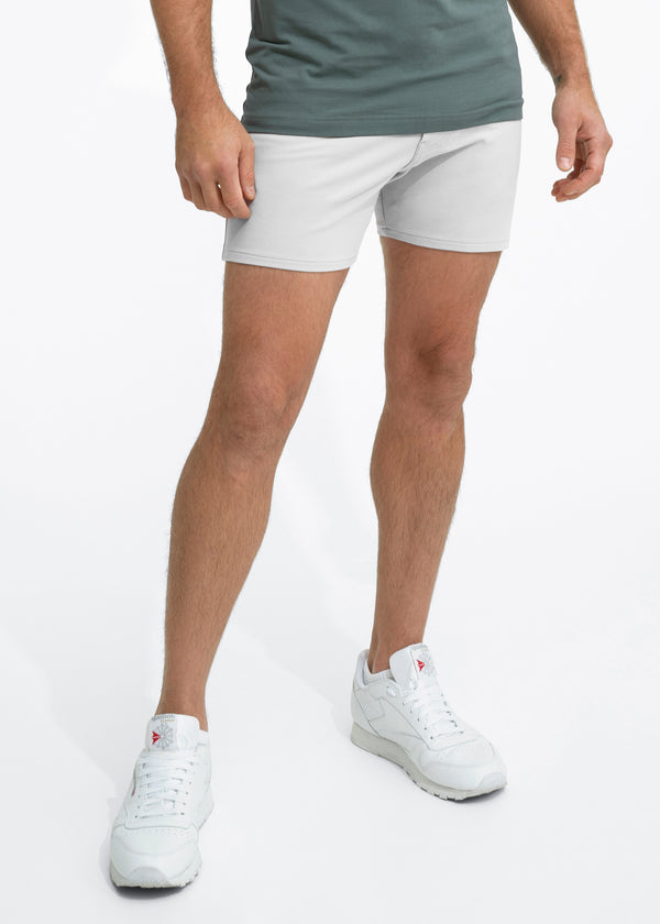 All-In 5" Shorts | White