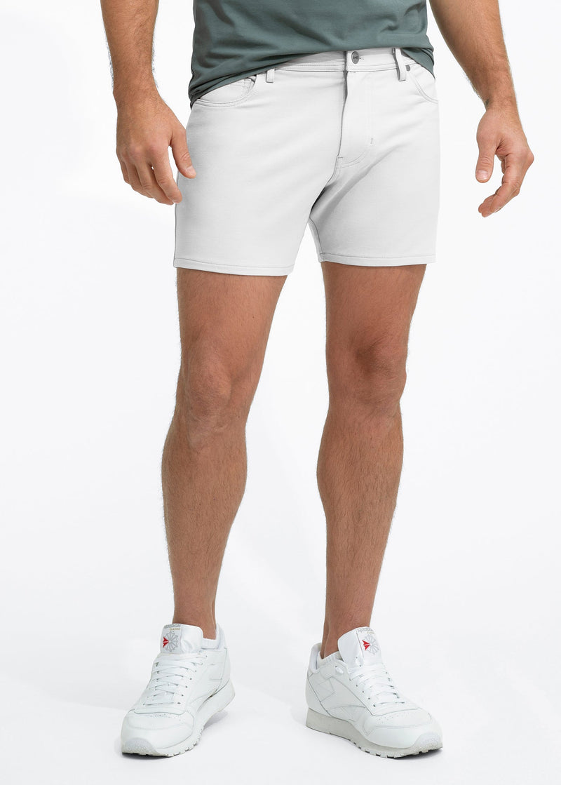 All-In 5" Shorts | White