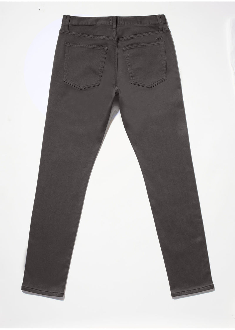 Charcoal Grey Slim Fit Pants for Men