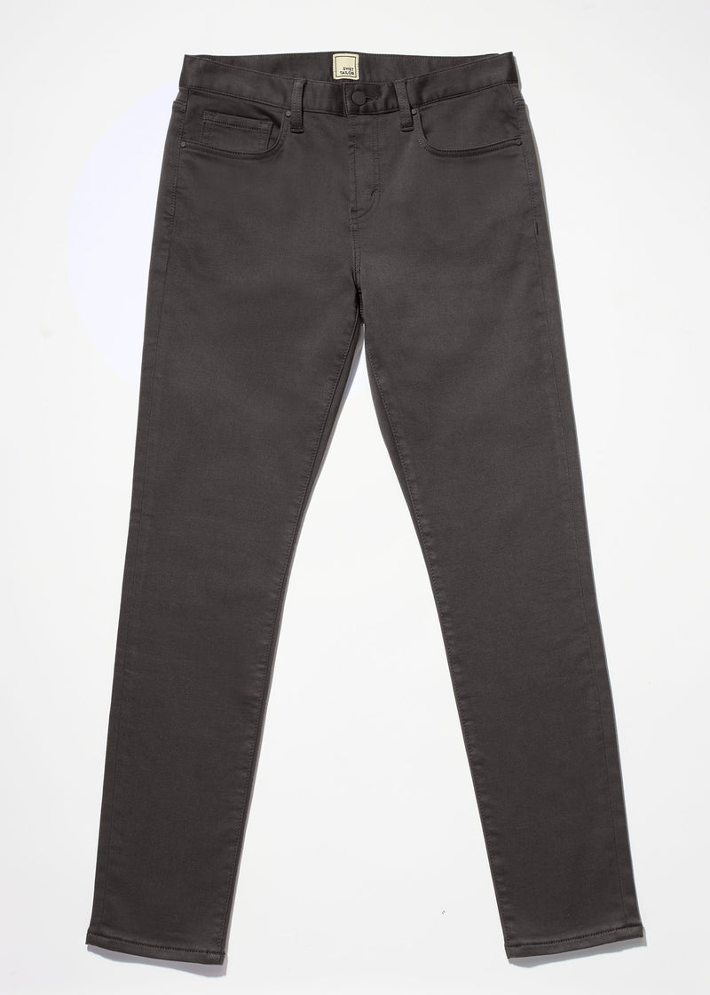 Charcoal Grey Slim Fit Pants for Men | Swet Tailor®
