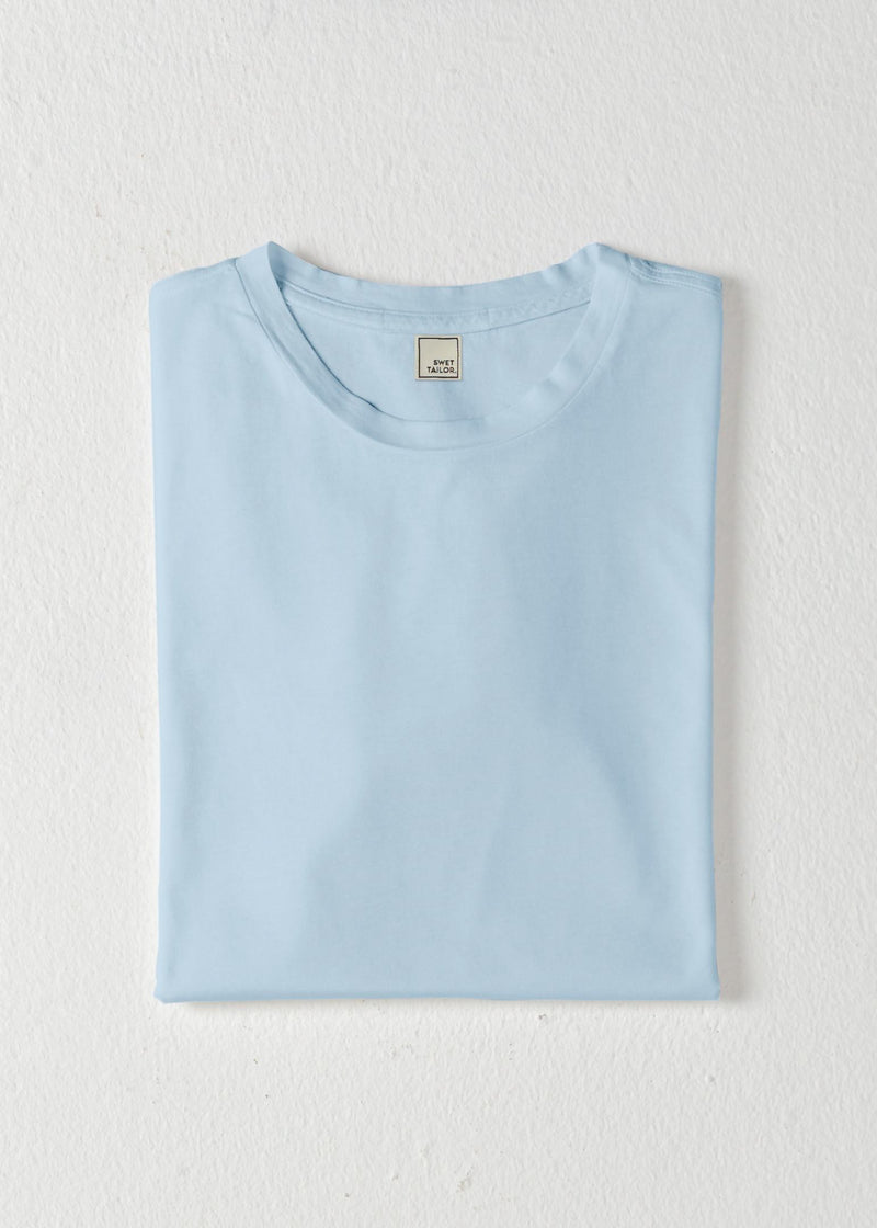 Softest T-Shirt | Faded Light Blue